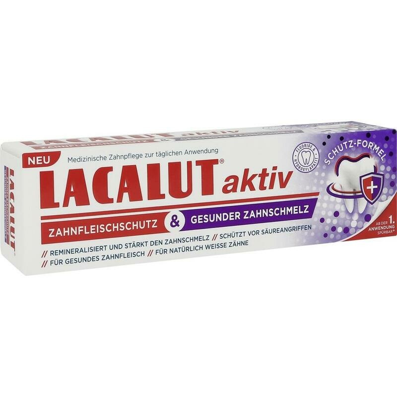 LACALUT aktiv Zahnfleischschutz & ges.Zahnschmelz