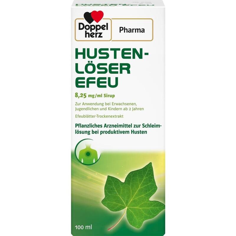 HUSTENLÖSER EFEU DoppelherzPharma 8,25 mg/ml Sirup