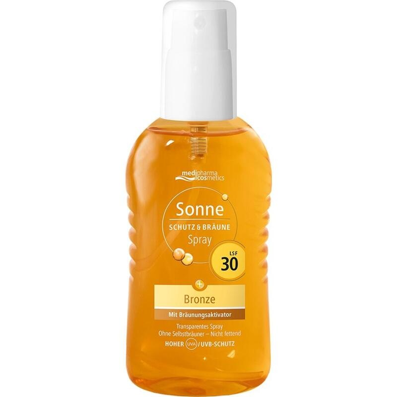 SONNE Schutz & Bräune Spray bronze LSF 30