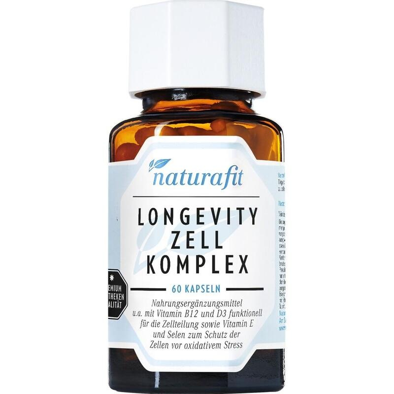NATURAFIT Longevity Zell Komplex Kapseln