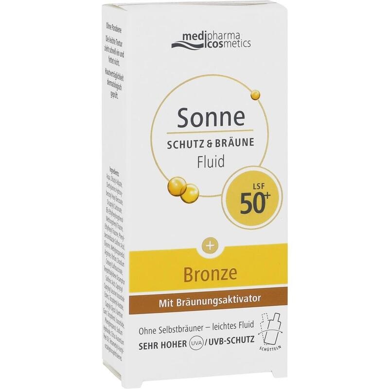 SONNE Schutz & Bräune Fluid bronze LSF 50+